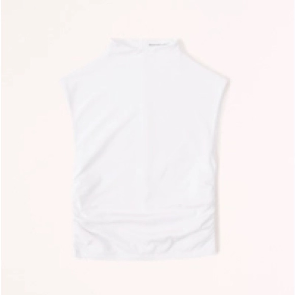 A&F Mockneck Shell Top